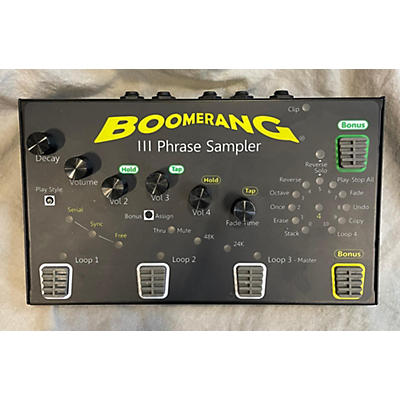 Boomerang III Phrase Sampler Pedal