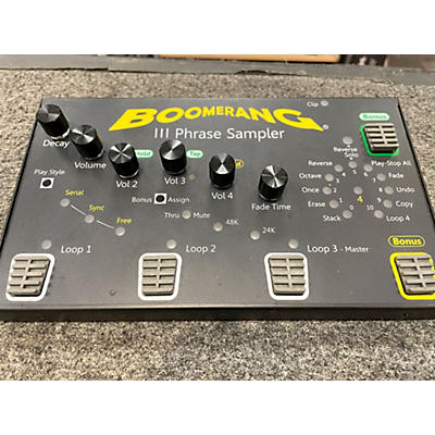 Boomerang III Phrase Sampler Pedal