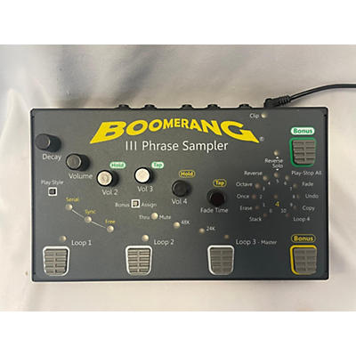 Boomerang III Phrase Sampler Pedal