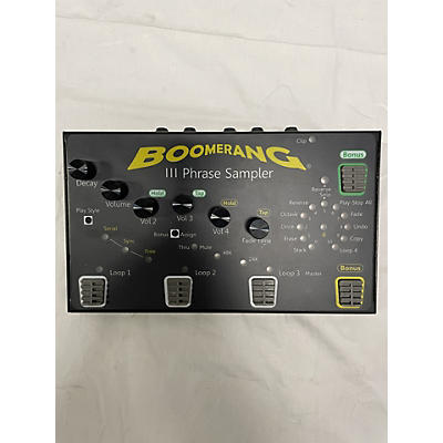 Boomerang III Phrase Sampler Pedal