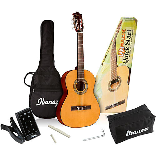 IJC30 Quickstart 3/4 Scale Classical Guitar Pack