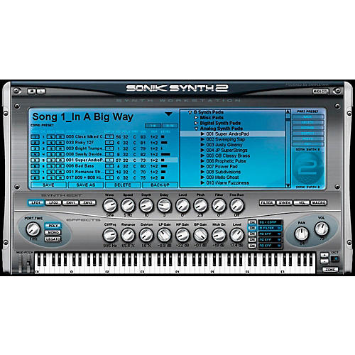 sonic synth 2 serial number