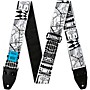 Dunlop ILOVEDUST Guitar Strap - Electronic Tears