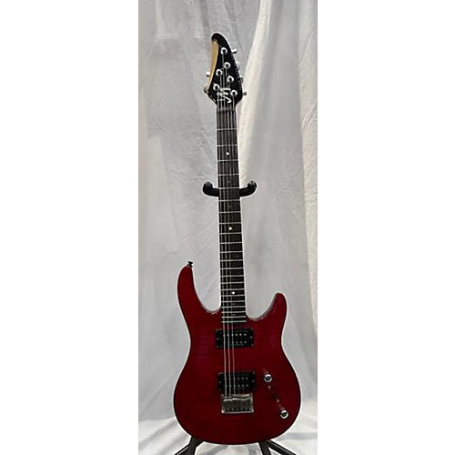 Brian Moore Guitars IM FLAME TOP HARDTAIL Solid Body Electric Guitar Trans Red