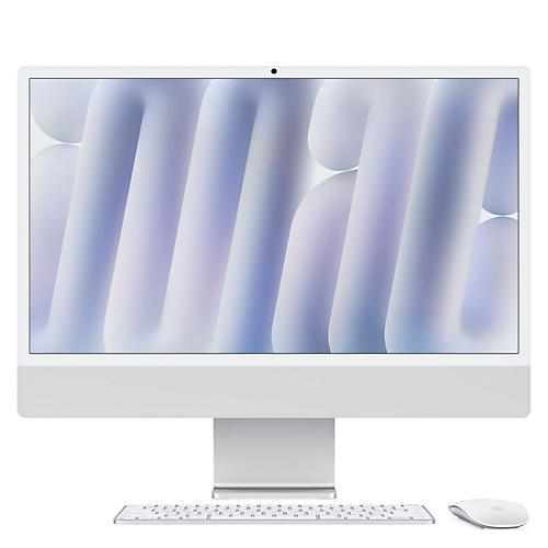 Apple IMAC 24IN M4 10 CORE 24GB SYST SSD - SILVER 512GB