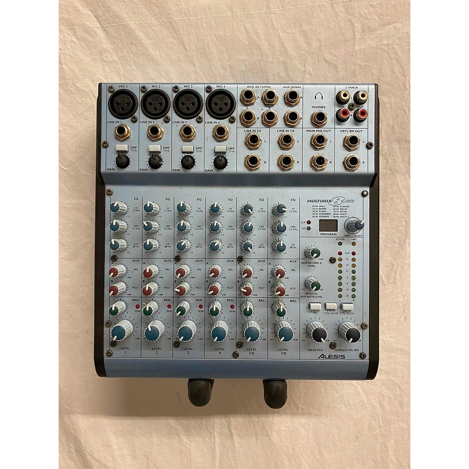 Alesis IMultiMix 8 USB Unpowered Mixer Musician's Friend