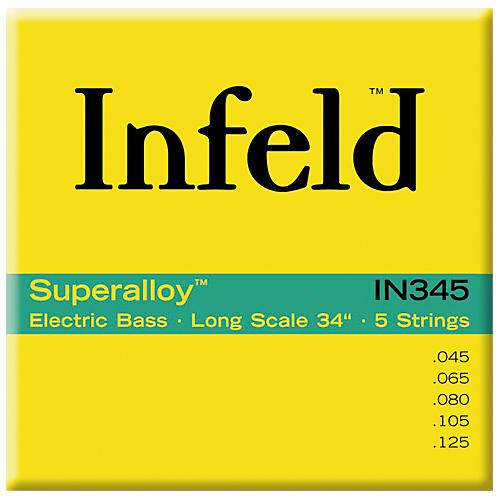 IN345 Superalloy 5-String Bass Long Scale Strings