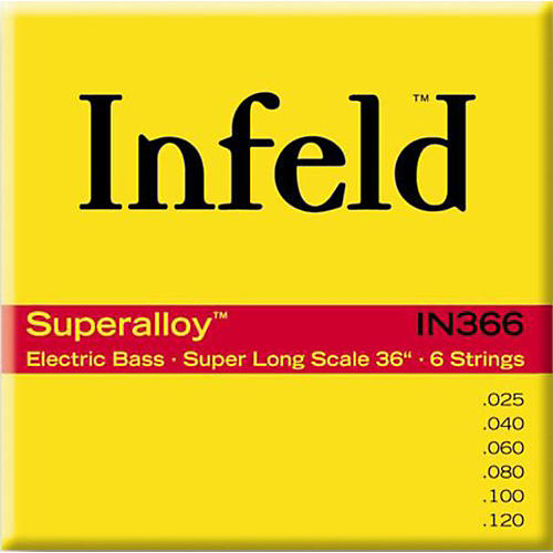IN366 Superalloy 6-String Bass Long Scale Strings