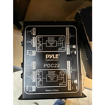 Pyle INSTRUMENT DIRECT BOX Power Amp