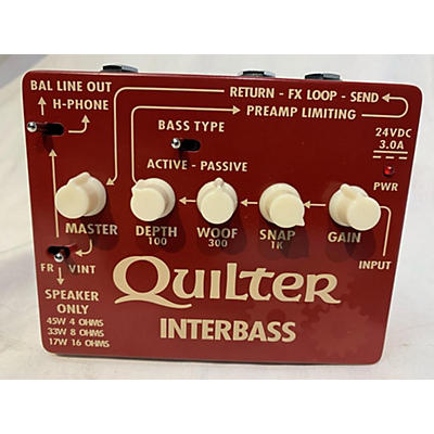 Quilter Labs INTERBASS 45W AMPLIFIER Bass Effect Pedal