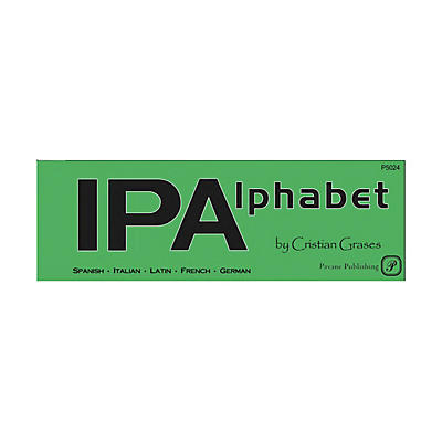 PAVANE IPA Alphabet (The Vocal Music Resource for Pronunciation)