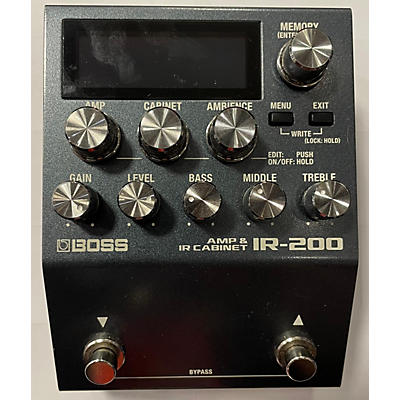 BOSS IR200 Amp & Cabinet Sim Guitar Preamp