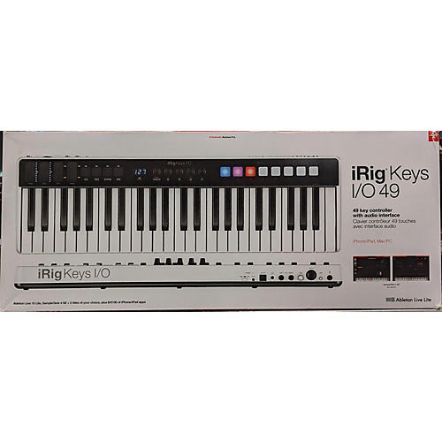 IK Multimedia IRig Keys I/O 49-Key MIDI Controller | Musician's Friend