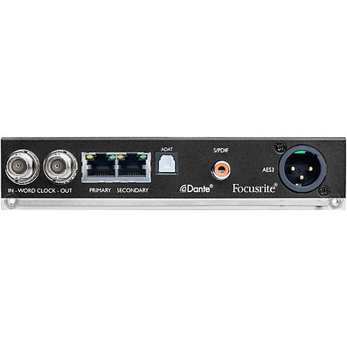 Focusrite ISA ADN2 2-Channel Dante Network A/D Card for ISA One