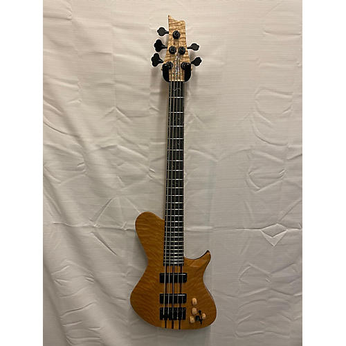 Warrior ISABELLA 30TH ANNIVERSARY 5 STRING Electric Bass Guitar QUILTED NATURAL