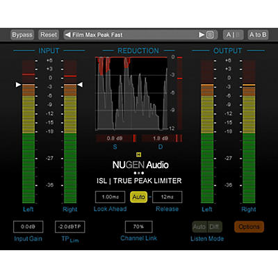 NuGen Audio ISL 2st True-Peak Limiter
