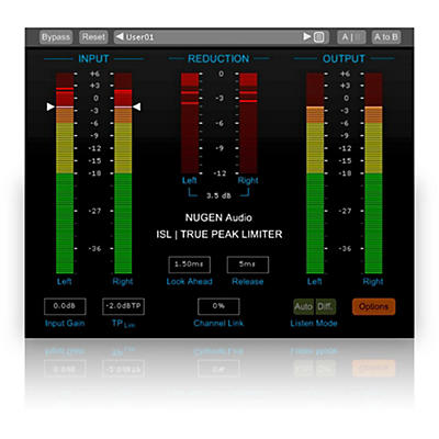 NuGen Audio ISL True-Peak limiter Software Download