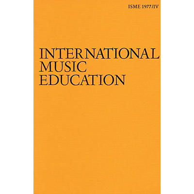 Schott ISME Yearbook IV - 1977 (English Edition) Schott Series