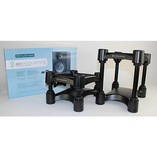 ISO-L8R200 Large Studio Monitor Stands - Pair