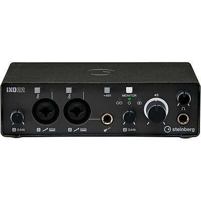 Steinberg IXO22 Audio Interface with Two Mic Preamps