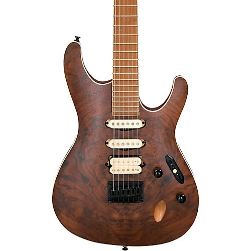 Ibanez Ibanez SEW761MCW S Exotic Wood 6st Electric Guitar Flat Natural