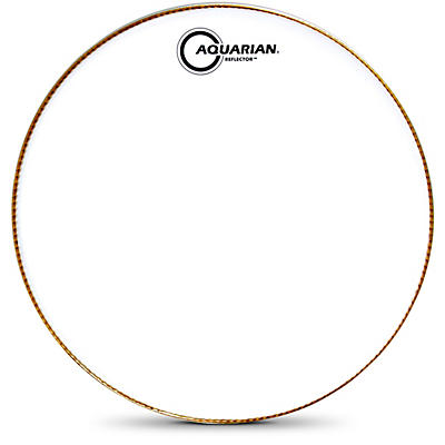 Aquarian Ice White Reflector Bass Drum Head