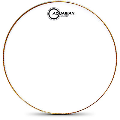 Aquarian Ice White Reflector Bass Drum Head