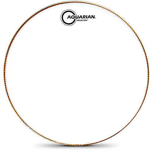 Aquarian Ice White Reflector Bass Drum Head 22 in.