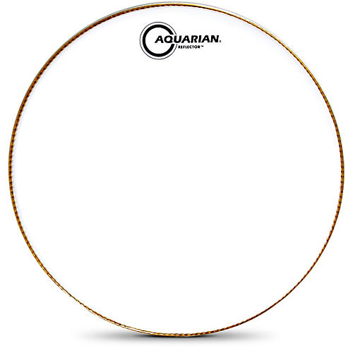 Aquarian Ice White Reflector Bass Drum Head 26 in.