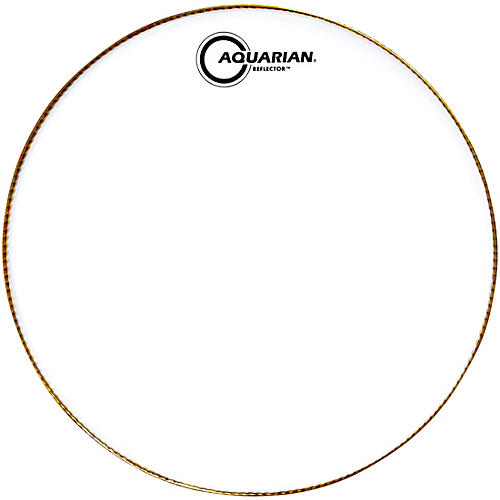 Aquarian Ice White Reflector Drum Head 12 in.