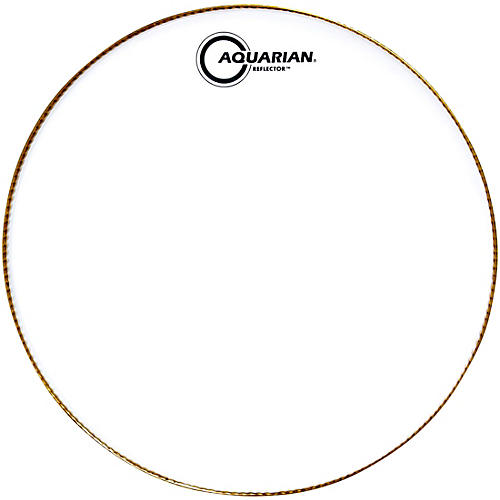 Aquarian Ice White Reflector Drum Head 6 in.