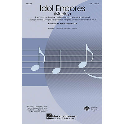 Hal Leonard Idol Encores ShowTrax CD Arranged by Alan Billingsley