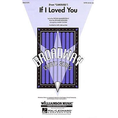 Hal Leonard If I Loved You (from Carousel) SSA Arranged by Audrey Snyder