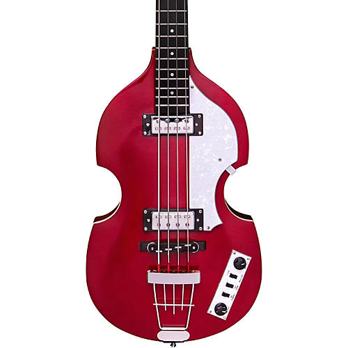 red hofner bass