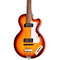 Hofner Ignition Series Short-Scale Club Bass Guitar Metallic RedSunburst