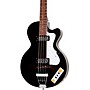 Hofner Ignition Series Short-Scale Club Bass Guitar Trans Black