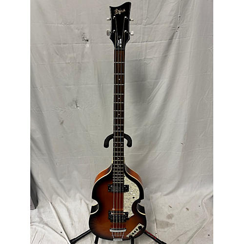 Hofner Ignition Series Vintage 4 String Electric Bass Guitar Sunburst