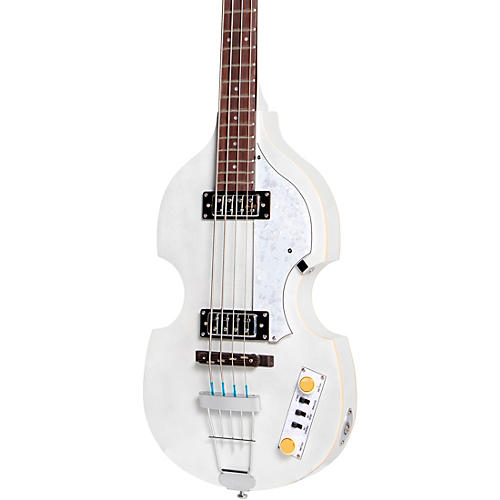 Hofner Ignition Series Short-Scale Violin Bass Guitar Condition 1 - Mint Pearl White