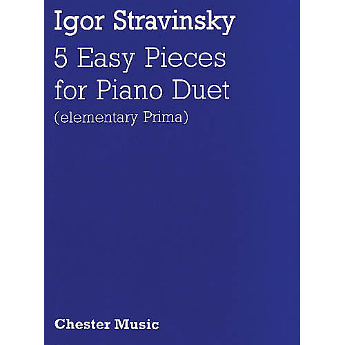 Music Sales Igor Stravinsky: Five Easy Pieces Music Sales America Series