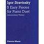 Music Sales Igor Stravinsky: Five Easy Pieces Music Sales America Series