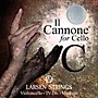 Larsen Strings Il Cannone Direct and Focused Cello C String 4/4 Tungsten, Ball End