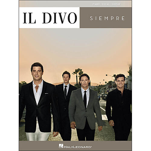 Il Divo Siempre arranged for piano, vocal, and guitar (P/V/G)