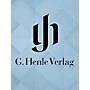 G. Henle Verlag Il Mondo della Luna - Dramma Giocoso, 3rd part Henle Edition Series Hardcover