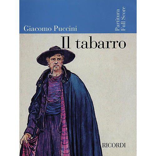 Ricordi Il Tabarro (Full Score) Misc Series  by Giacomo Puccini