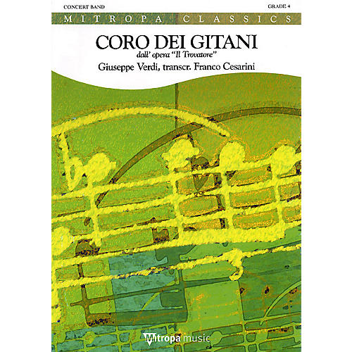 Hal Leonard Il Trovatore Coro Dei Gitani - Atto Ii Sc Only Grade 3 Concert Band