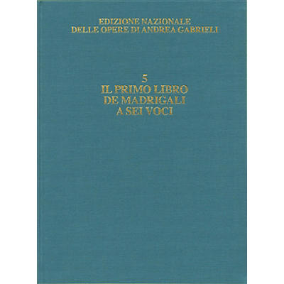 Ricordi Il primo libro de' madrigali a sei voci Critical Edition Full Score, Hardbound with commentary