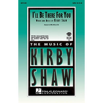 Hal Leonard I'll Be There for You ShowTrax CD Composed by Kirby Shaw