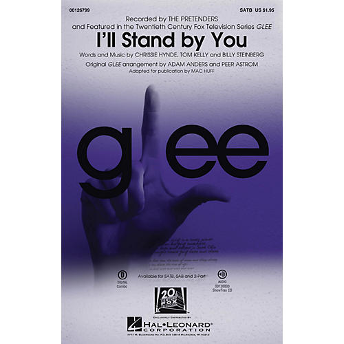 Hal Leonard I'll Stand By You SAB by Glee Cast (TV Series) Arranged by Mac Huff
