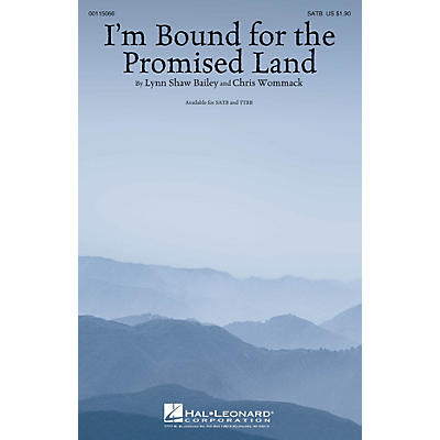 Hal Leonard I'm Bound for the Promised Land TTBB Composed by Lynn Shaw Bailey