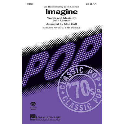 Hal Leonard Imagine ShowTrax CD by John Lennon Arranged by Mac Huff